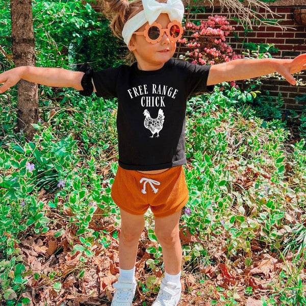 Free Range Chick Tee - Soft Cotton - Teal