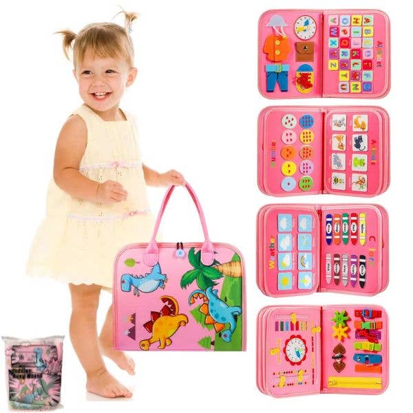 The Busy Board - STEM Learning - PINK